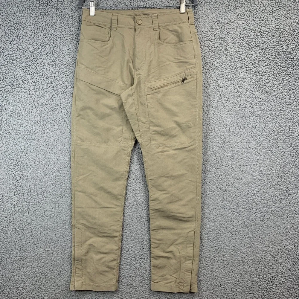 The North Face Hiking Pants Mens 30x30 Paramount Trail Beige Cargo Utility